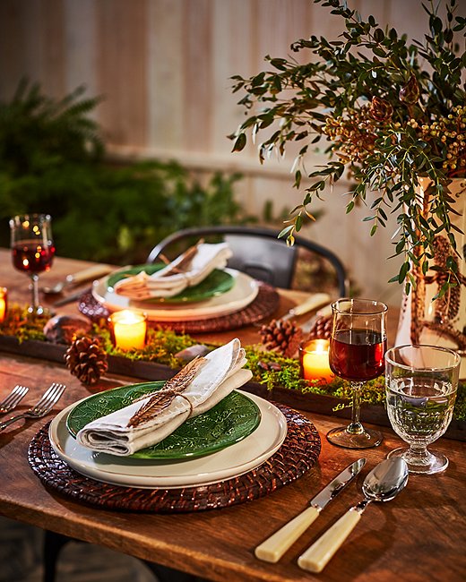 Casual and Elegant Thanksgiving Table