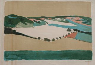 Anna Hackathorn Abstract Landscape By Henri Hayden One Kings Lane