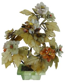 Acquisitions Gallerie - 1960s Asian Jade Stone Tree | One Kings Lane