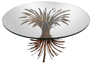 Acquisitions Gallerie Wheat Sheaf Coffee Table One Kings Lane