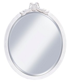 oval beveled mirror