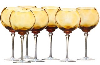hand blown goblets