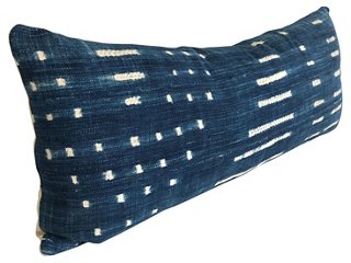Ballyhoo Indigo Textile & Linen Pillow One Kings Lane