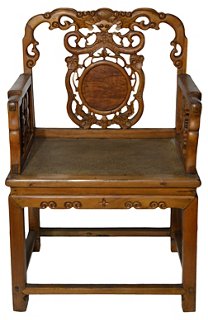 Fea Home Antique Hand Carved Wood Chair One Kings Lane