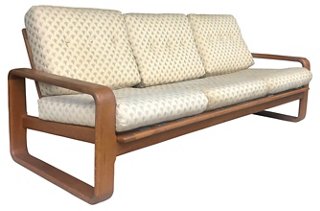 Danish Modern 3 Seats Sofa