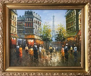 Antiquarian Art Company Paris Street Scene One Kings Lane