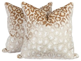 leopard pillows