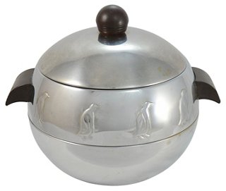 copper penguin ice bucket