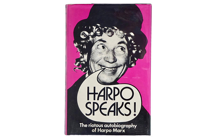 Harpo Speaks! by Christopher de Lotbinière's Rare Books