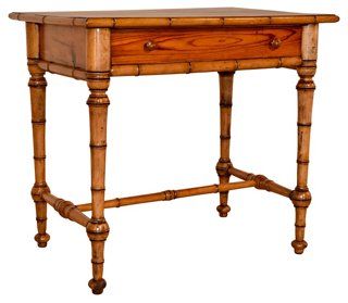 19th C Faux Bamboo Writing Desk New Arrivals Vintage One