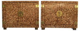 Interesting Things Llc Vintage Okl Henredon Faux Tortoise Shell