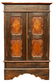 Simply Carved Craftsman Style Wardrobe