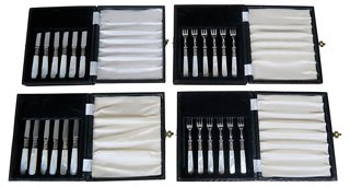 Paul Revere Knives & Forks, 24 Pcs