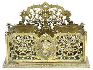 Rose Victoria 19th C English Lion S Head Letter Rack One Kings Lane