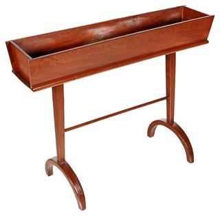 2 B Modern 1960s Rectangular Planter Stand One Kings Lane For something different from traditional plant stands, consider this set of two basket stands from jungalow. one kings lane