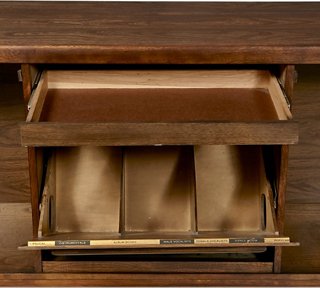 2-b-Modern - 1960s Lane Furniture Record Cabinet | One ...