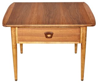 2 B Modern 1960s Walnut Lane Furniture Side Table One Kings Lane