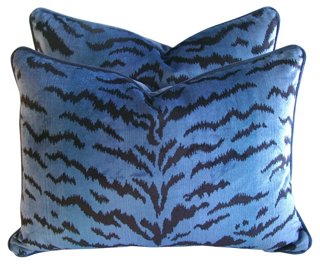 ScalamandrÃ© Le Tigre Fabric Pillows, Pr