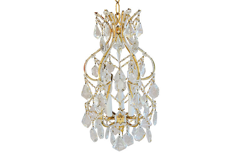 French-Style Crystal Chandelier