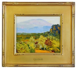 Mike Seratt Of The Prized Pig George Barker Abstract Landscape