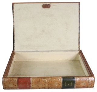 Schorr Dobinsky French Leather Book Lap Desk One Kings Lane