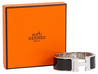 Vintage Lux - Hermès Black Clic Clac Bracelet | One Kings Lane
