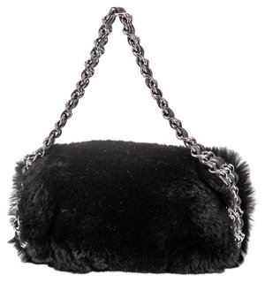 Vintage Lux - Chanel Black Mini Lapin Evening Bag | One Kings Lane