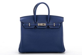 hermes birkin 25 blue