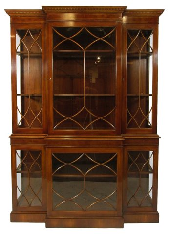 The Barn At 17 Antiques Georgian Style China Cabinet One Kings