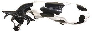 holstein cow figurine