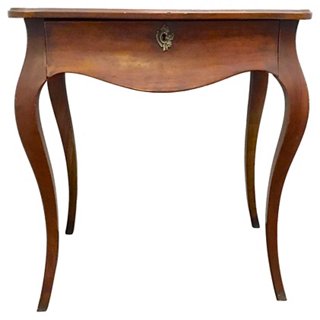 Vermilion Designs French Cabriole Leg Side Table One Kings Lane