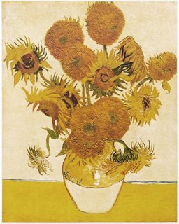 vincent van gogh sunflower painting original