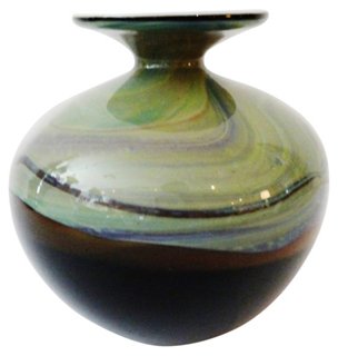 Ethnika Home Decor And Antiques American Art Blown Glass Vase