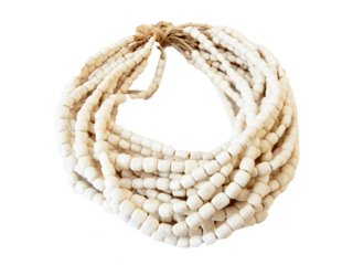 Ethnika Home Decor And Antiques - Currency Bone Trade Beads, S/20 | One ...