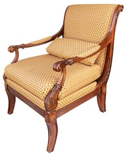 Elegant Ethan Allen Regency Roma Chair Ethnika Home Decor And