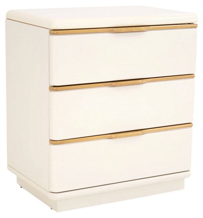 Janney S Collection Lane 3 Drawer Lacquered Chest One Kings Lane